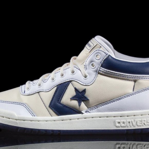 NIB Converse Fastbreak Pro Mid Trigger Bros. White/Navy/Egret A01703C US Mens 7 - Picture 1 of 15